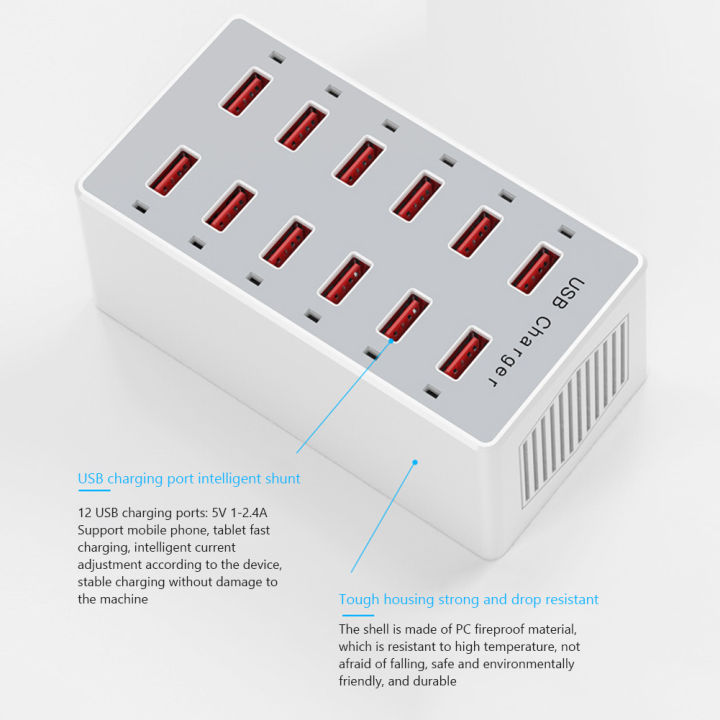 Multiport%20USB%20Charger%20Hub%205V%202.4A%20USB%20Hub%20Splitter%2012%20In%201%20USB%20Rapid%20Charger%20For%20Laptop%20PC%20Printer%20Flash%20Drive%20Mobile%20Devices%20-%20Image%202