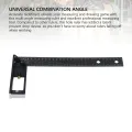 Multi Angle Measuring Ruler Right Angle Ruler Non Fall Off Compact Universal Combination High Accuracy with Clear Scale for Drawing. 