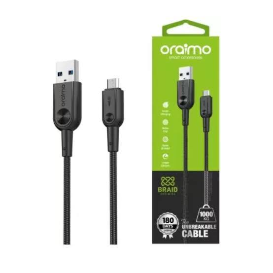 Oraimo%20RobustLine%202A%201M%20Micro-USB%20Cable%20(OCD-114M)%20-%20Black/White%20-%20Image%203