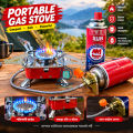 Portable Gas Stove/ Portable Gas Burner/Portable Gas Stove with Gas Can/ Portable Gas Burner/ Tourist Gas Stove/Camping gas burner with gas can.