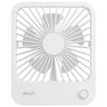 JISULIFE FA26 Small Desk Fan Ultra Quiet Table Fan 4500mAh USB Rechargeable Strong Airflow Cooling Fan With 4 Speed Powerful Wind Offices Fan.