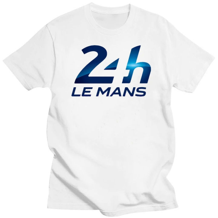 Logo 24h Le Mans T Shirt Male Newest Personality Tee Shirt Leisure T-Shirt 24h Le Mans Men Short Sleeve Picture Dad Clothing