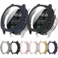 For Samsung Galaxy Watch 7 40mm 44mm hard case tempered glass screen protector shockproof anti-drop change to Galaxy Watch Ultra.