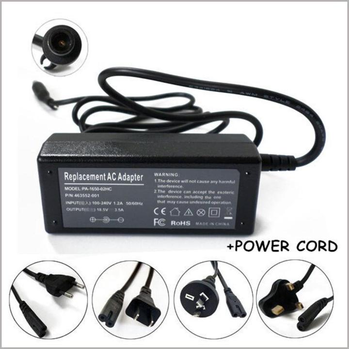 Power Charger 65W Power Adapter Laptop Charger For Notebook HP Compaq 463958-001 463552-002 586006-321 586006-361