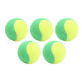 Training Tennis Ball, Elastic Squash Balls Easy To Hold Compact Size 5PCS 6cm Diameter with Fabric Finish for Water Activities.