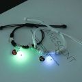 2PC/Set Fashion Luminous Moon Star Bracelet Couple Adjustable Rope Matching Friend Bracelets Love Gifts Jewelry. 