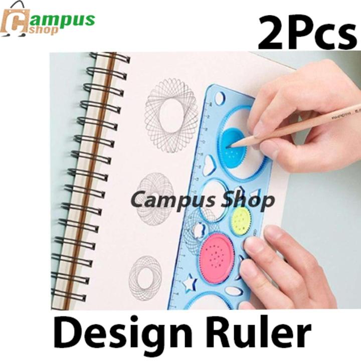Design ruler/Drawing Box - 2 pieces (Original China Product)