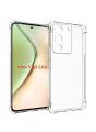 Vivo V30 Lite 4G/Vivo T3 5G Premium Silicone Case Crystal Clear Soft TPU Ultra-Thin Transparent Flexible Protective Mobile Phone Back Cover.