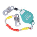 Falling Protection Rope, Multifunctional Fall Arrester Safe and Reliable with Metal Hooks for High Altitude Work.