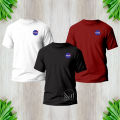 Nasa logo t shirt premium cotton men & women round neck tshirt. 