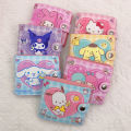 Cute Cartoon Anime Printing Purse Short Wallet Folded Leather Wallet For Women Girls Fashion Card Holders Money Change Pouch Cherry Super Store. 