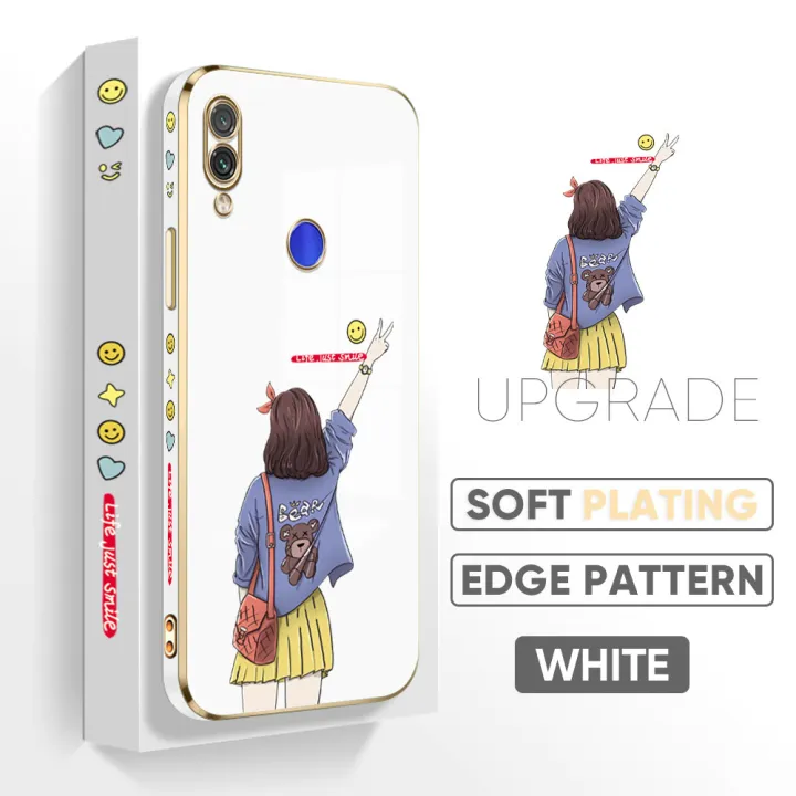 TA%20for%20Redmi%20Note%207%20Note%207%20Pro%20Back%20Cover%20+%20Free%20Lanyard%20Happy%20Girl%20Luxury%206D%20Plating%20Case%20Side%20Pattern%20Soft%20Silicone%20Square%20Phone%20Cases%20-%20Image%202