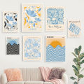 Blue Flower Market Henri Matisse Posters Prints Abstract Wall Art Gallery Canvas Painting Nordic Picture For Living Room Decor.