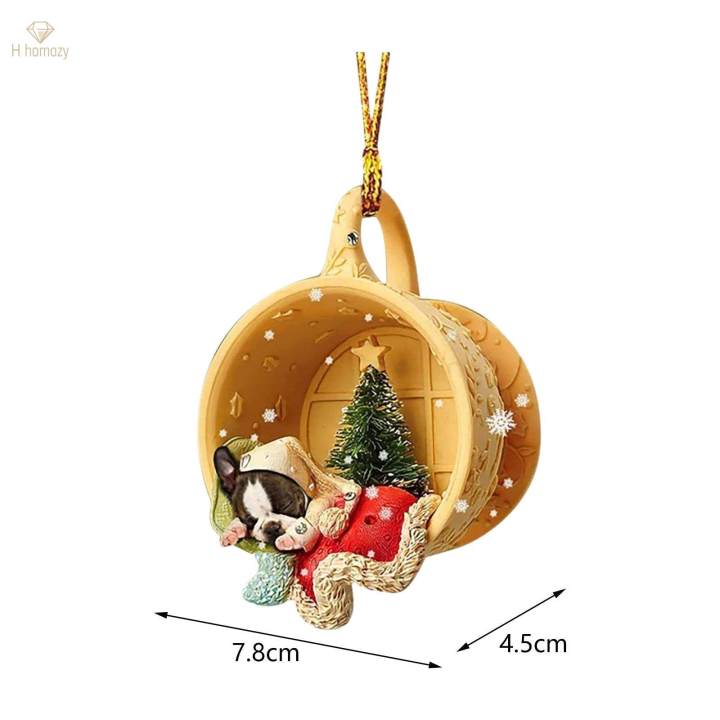 Christmas%20Dog%20Pendant%20Ornament%20Christmas%20Tree%20Decoration%20for%20Bag%20Holiday%20-%20Image%202