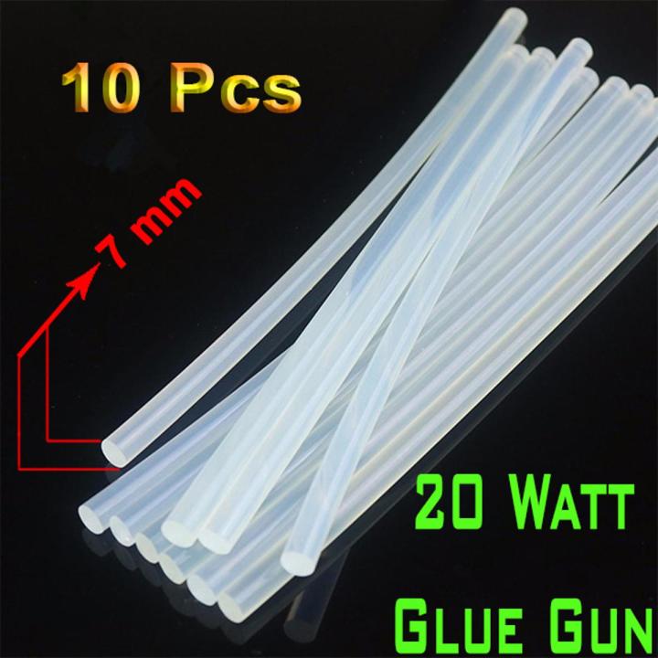 10 Pcs Hot Melt Glue Gun Stick Set High Quality Clear Hot Melt Small Glue Gun Stick