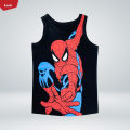Baby Boys Cute Summer Spider Man Printed Cotton Tank Top From Levin. 