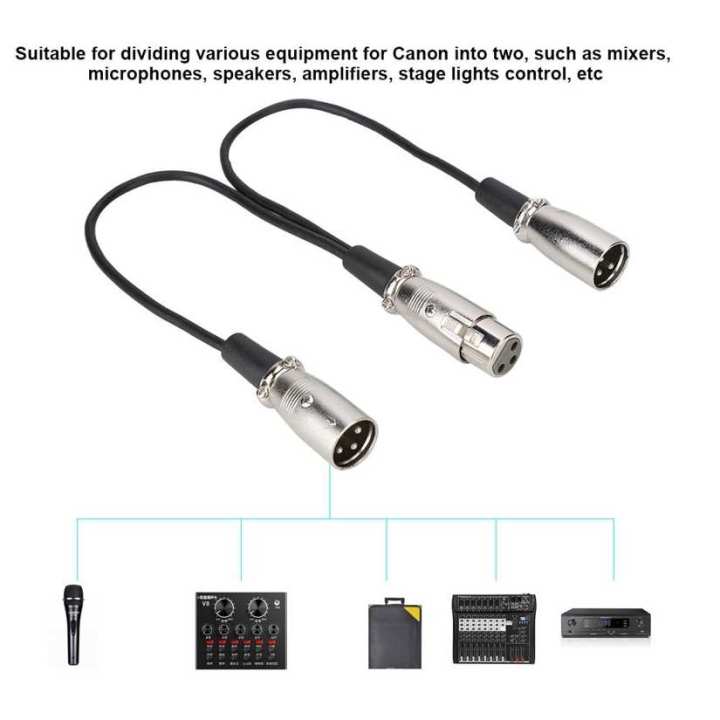 XLR%20Audio%20Splitter%2030cm%20Female%20Jack%20to%20Dual%20Male%20Head%20Adapter%20Mic%20Extension%20Cable%20for%20Canon%20-%20Image%208