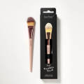 Technic Flat Foundation Brush Makeup Applicator for HD Photoshoots And Videos Synthetic Bristles for Smooth Application.