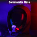 Cyberpunk Cosplay Mask Party Prop Airsoft Paintball CS Wargame Sports Mask Double Sided Anti-fog Lens Protective Gear. 