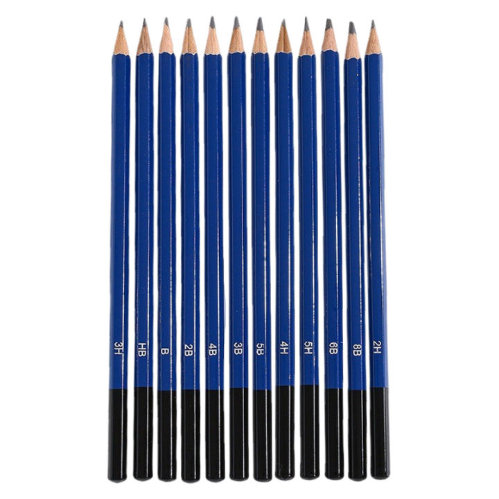 12Pcs%20Professional%20Drawing%20Sketching%20Pencil%20Set%20Sketch%20Art%20Pencils%20Graphite%20Shading%20Pencils%20for%20Beginners%20Pro%20Artists%20Stationery%20-%20Image%202