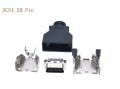 MDR Cable Connector male 20-Pin SCSI CN Connector For MR-J2CN1*. 
