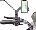 Motorcycle Phone Holder Bike Bike Mobile Holder for Patho Metal Body. 