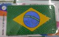 Non-slip Mat Car Dashboard Sticky Mat 01 piece (Brazil Logo). 