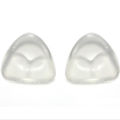 1Pair Sticky Bra Thicker Sponge Bra Pads Breast Push Up Enhancer Removeable Adding Inserts Cups Invisible Lift Up Bra for Women.