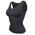 Women Slim Up Lift Plus Size Bra Tank Top Body Removable Underwear Slimming Vest Corset Shapewear.