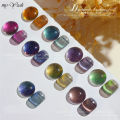 【The Edge of Beauty】Nail Reflective Eye Magnetic Gel Glitter Holographic UV Gel Soak Off Varnish Manicure Tools.