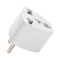 3 Pin To 2 Pin Plug Converter Adapter- AC Plug Converter.