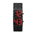 Lamgool Lava 3.0 LED Fashion LED Digital Alloy Men Women Wrist Watch Bracelet  European and American Unique Creative Lava Led Waterproof Trendy Men's Watch Men's Bracelet for gift. 