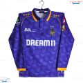Kolkata Knight Riders Premium Jersey 2025-2026 - KKR Long Sleeve Polo IPL Jersey for Men - Kolkata Cricket Jersey 2025.