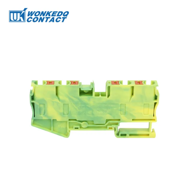PT6-QU-PE%20Grounding%20Terminal%20Block%20on%20Din%20Rail%20Earth%20Groundcheerful%20Electrical%206mm%20Yellow/Green%20Wires%20Connector%20PT%206-Quattro-PE%20-%20Image%203
