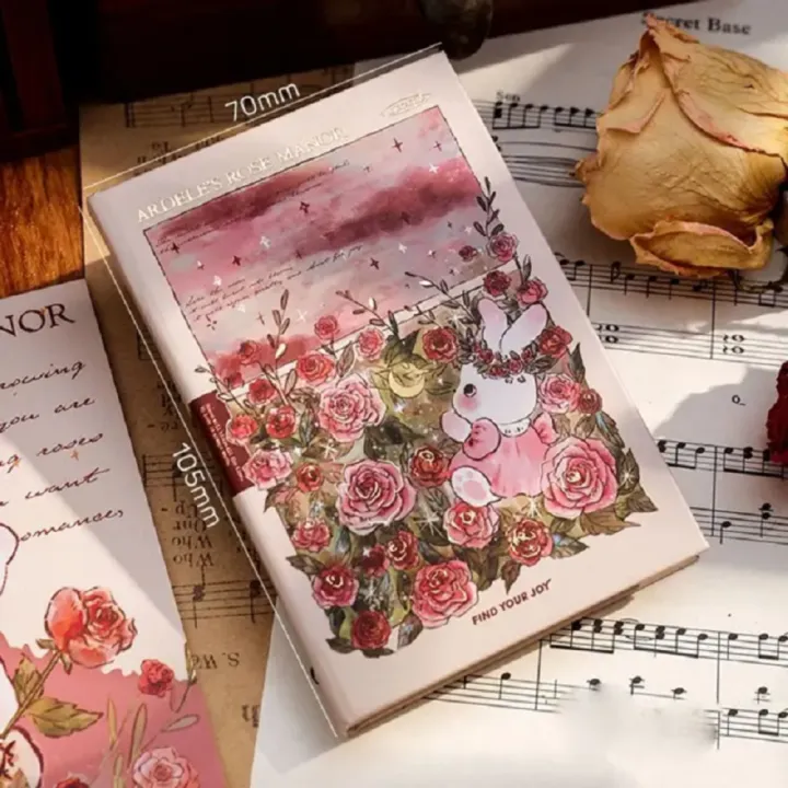 Rose%20Manor%20Notebook%20Cute%20A7%20Size%20Portable%20Diary%20Sweet%20Pink%20Blank%20Page%20Notepad%20for%20Student%20Diary%20Writing%20Portable%20Use%20Travel%20-%20Image%207