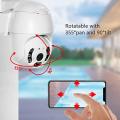 V380 C6S2X 3MP PTZ WIFI IP Camera Waterproof Outdoor Color Night Vision Two-Way Talk Camera. 