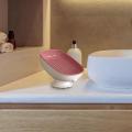 Soap Box Self-Draining Soap Storage Rack Suction Cup Soap Dish Soap Saver Tray Bathroom Artifact 20-degree Tilt. 