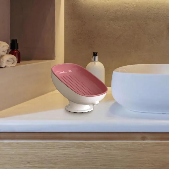 Soap%20Box%20Self-Draining%20Soap%20Storage%20Rack%20Suction%20Cup%20Soap%20Dish%20Soap%20Saver%20Tray%20Bathroom%20Artifact%2020-degree%20Tilt%20-%20Image%204