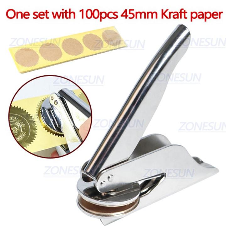 Custom Embosser Stamp Persoanlized Logo Embossing Seal Address For Paper Document Envelope Embosser Wedding Invitations