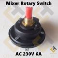 Mixer Rotary Switch AC 230V 6A 4 Pin 3 Positions Universal Mixer Grinder Rotary Switch Plastic Switch Control Knob It Can Be Used In Almost All Mixer Grinders 4 Terminal Switches. 
