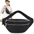 2 Zippers Waterproof Sport Pouch Beach Outdoor Waist Bag Fashion Women Men. 