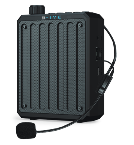 HIVE M300 Portable Voice Amplifier with Headset Microphone for Teacher & Multiple Locations Classroom, Meetings and Outdoors