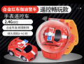 Cross border infrared mini kids watch rc car 2.4 alloy car rc car toy. 