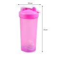 600ml Protein Powder Shaker Bottle Portable Shake Cup for Gym Ffitness Sport Shaker Mixing Cup W/ Scale Leak Proof Water Bottle. 