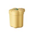Mini Desktop Waste Bin Creative Cute Flower Trash Can Plastic Storage Bucket Garbage Bin Household Trash Bin With Lid Dustbin.