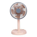 JYSUPER JY-2218 Rechargeable Table Fan Portable Mini Moving Fan Adjustable Fan DC Table Fan. 