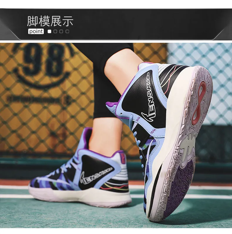 Owen8Generation Limited Edition Basketball Shoes Men s and Women s Sneakers Black and White Friction Sound Daraz .bd