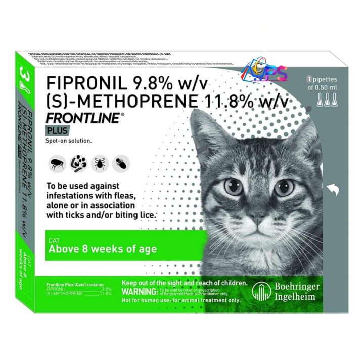 FRONTLINE Plus Spot On for Cats – Flea and Tick Protection 1 pices