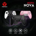 FANTECH WGP14 NOVA Multi-Platform GamePad Anty-Drift Hall Effect Stic Customizable Macro Rear Triggers Motion Sensor Gaming Gamers Controller For PS3, PS4, IOS, Android & Windows 22 buttons.. 