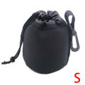 Full Size S M L XL Universal Neoprene Waterproof Soft Video Camera Lens Pouch Bag Case For Canon Nikon Sony Lens Wholesal. 